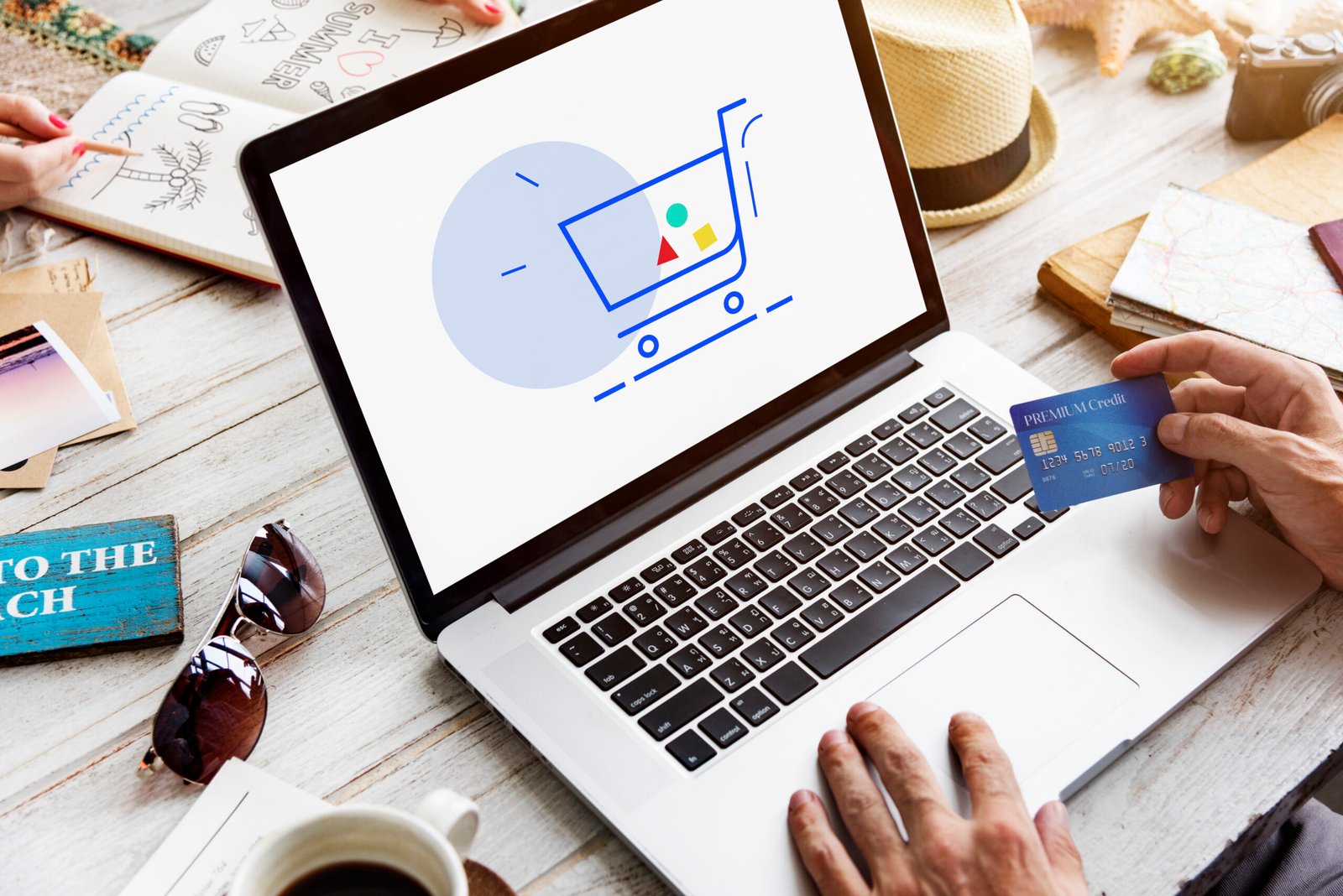 Tienda virtual con carrito de compras y pasarela de pago